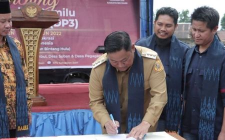 KPU Dairi Luncurkan Desa Peduli Pemilu dan Pemilihan