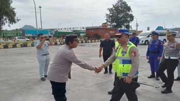    Kakorlantas Cek Pelabuhan Bakauheni Pastikan Kesiapan Jelang Mudik