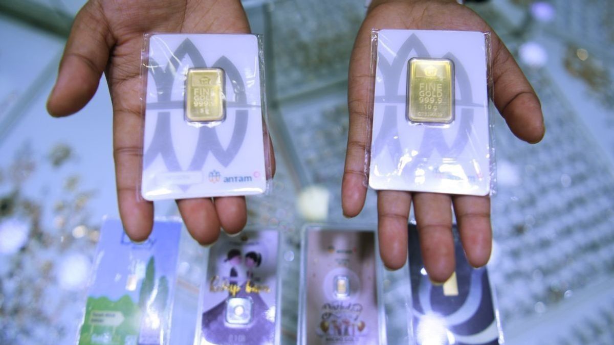 Harga Emas yang Dijual Pegadaian Kompak Naik