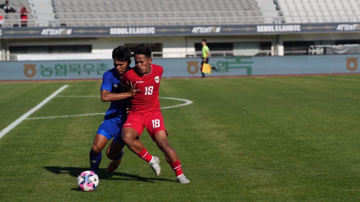 Indra Sjafri Expressed The Cause Of The Defeat Of The Indonesian U-20 National Team From Thailand U-20