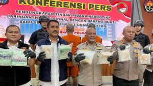 Penyelundupan 14,87 Kg Sabu di Riau Digagalkan Polisi, 2 Kurir Ditangkap 