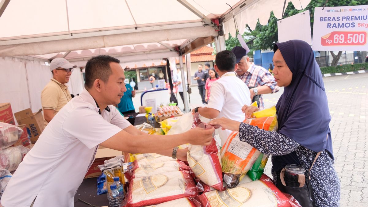 Le prix du riz à Naik, Bulog Gelontorkan Food Cheap à Jakarta et Java occidental