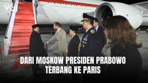 Setelah Kunjungan Kerja ke Moskow, Presiden Prabowo Subianto Terbang ke Paris