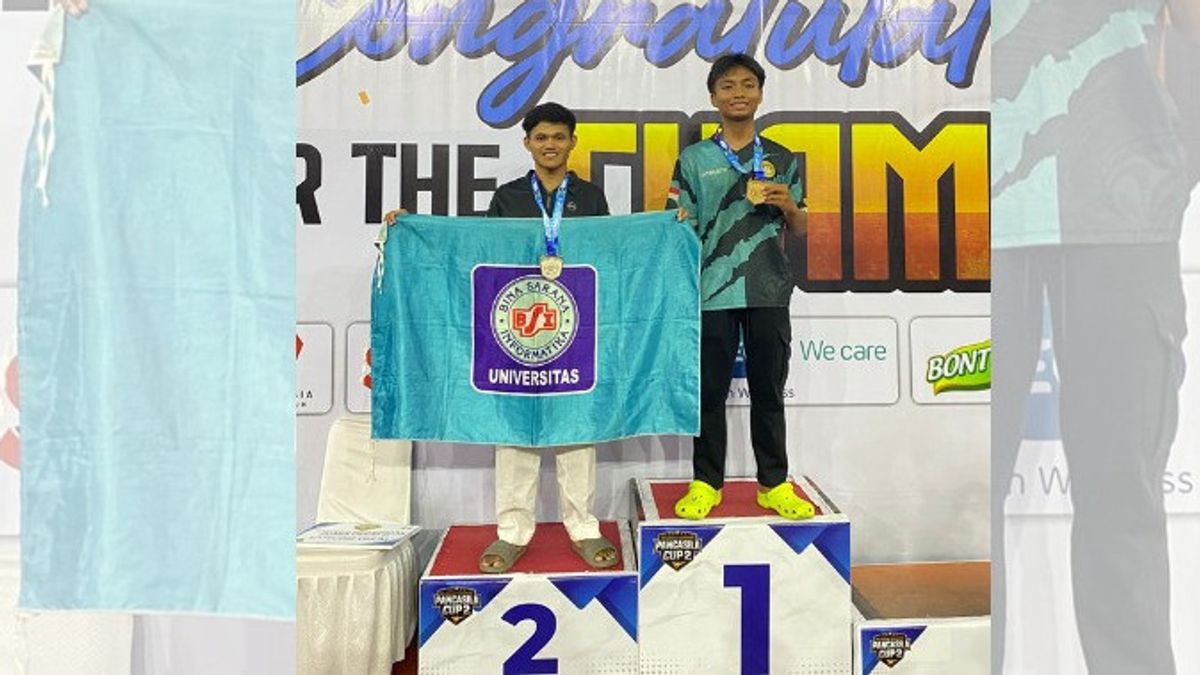 Taekwondo UBSI Borong Medal Team at Pancasila Cup 2, Won the National Overall Champion III