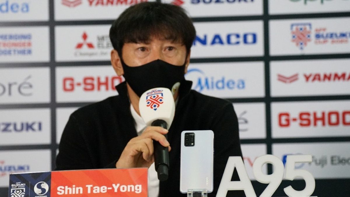 Shin Tae-yong Tak Menduga Indonesia Bakal Kalah Telak dari Thailand di Leg Pertama Final AFF