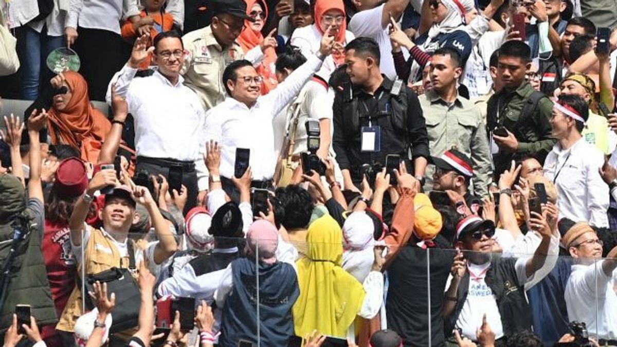  Timnas AMIN Yakin Anies-Muhaimin Lolos ke Putaran Kedua Pilpres