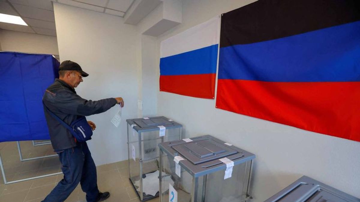 インドネシア外務省、ウクライナの4つの違法領土をロシア国民投票にかける