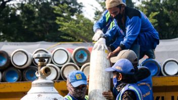 Don't Play Games, Jambi Regional Police Supervise The Distribution Of Oxygen Cylinder Sales
