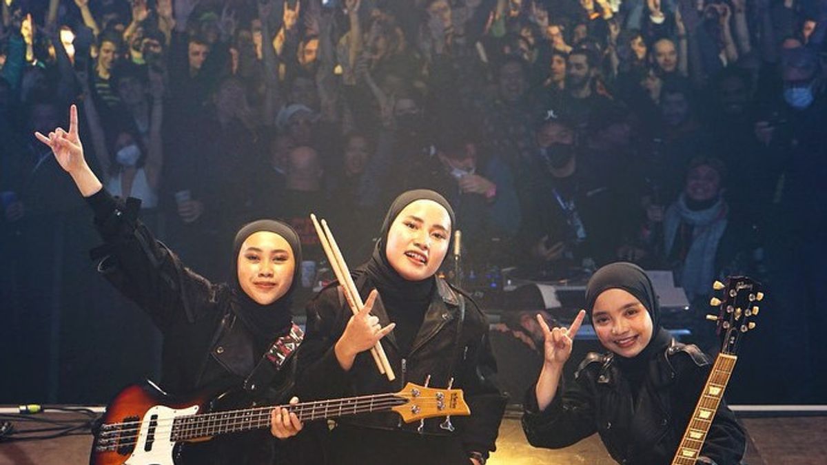 Viral, Jawaban Voice of Baceprot Saat Ditanya Soal Hijab di Gelaran Tur Bikin Bangga