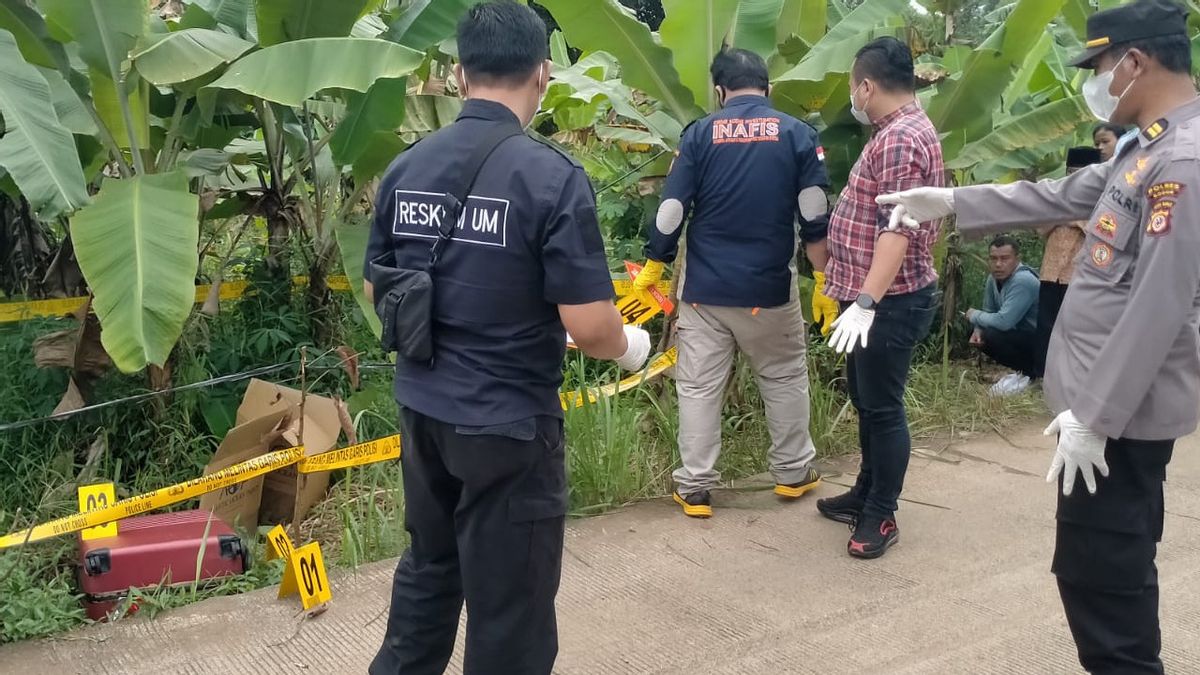 Polisi Masih Cari Bagian Kepala dan Kaki Mayat Dalam Koper Ditemukan di Bogor