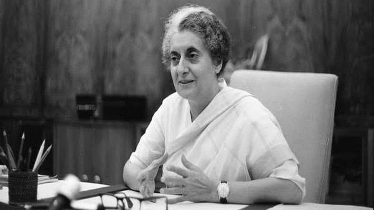 India's First Female Prime Minister Named Indira Gandhi