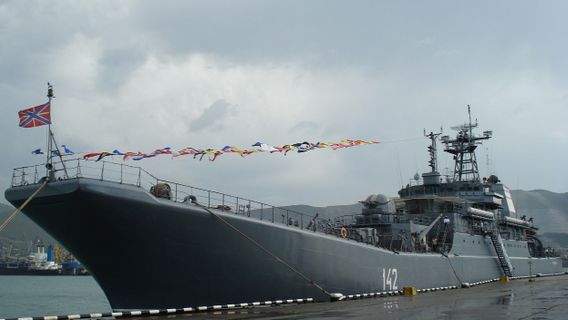 ウクライナ軍はロシア黒海艦隊の揚陸艦2隻とインフラを攻撃したと主張