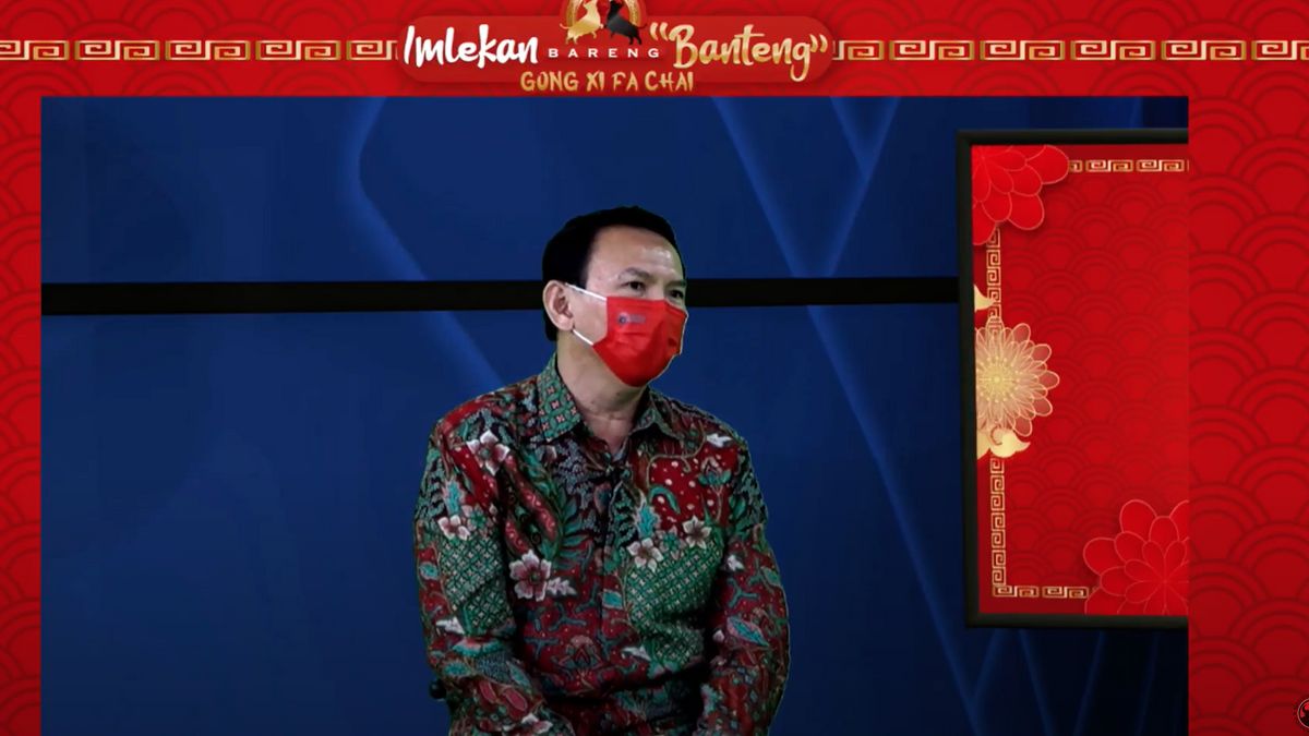 Ahok N’accepte Pas Les Invités Lors De La Célébration Du Nouvel An Chinois En Pleine Pandémie