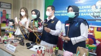 Collaborating With Health Office And Disperindag To Check Several Locations, Pekanbaru BBPOM Finds 1,826 Illegal Cosmetics