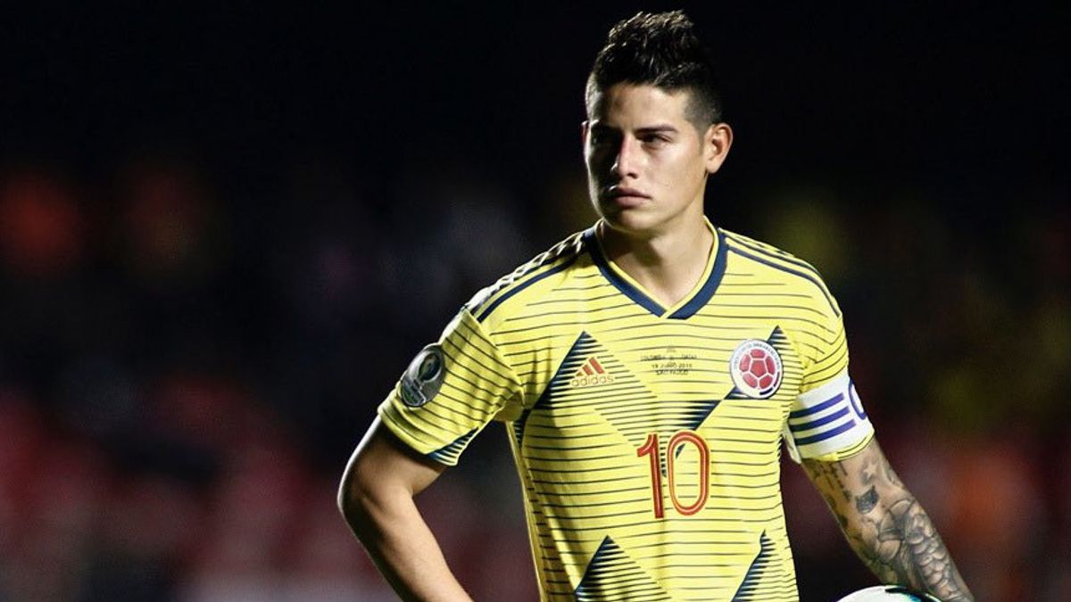 詹姆斯·罗德里格斯（James Rodriguez）：被巴萨（Barca）和曼联（United）拒绝，被马德里抛弃，现在在埃弗顿闪耀