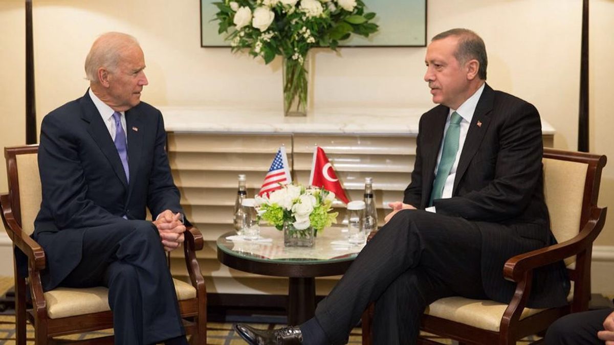 Bertemu Empat Mata: Joe Biden Sebut Positif, Erdogan Bilang Tidak Ada Masalah