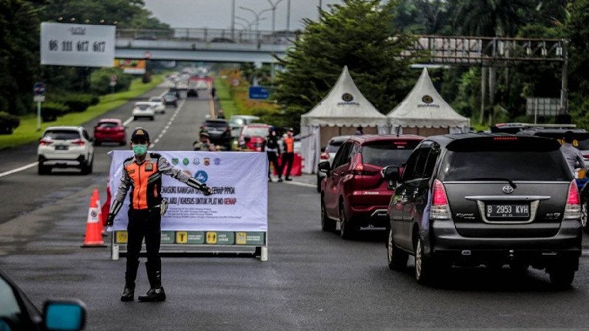 Escorting Lebaran 2023 Homecoming, Police Establish 6 Security Posts In Bogor City
