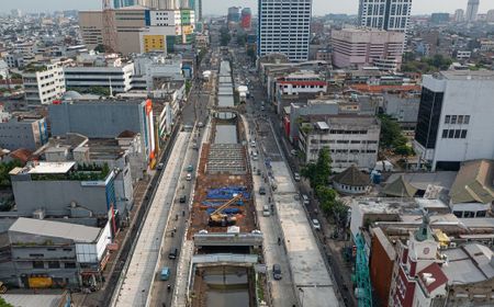 Ada Pekerjaan MRT Fase 2A, Jalan Medan Merdeka Barat Dipersempit Hingga 30 Juni