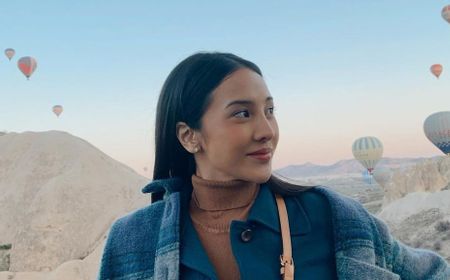 7 Potret Manis Anya Geraldine Liburan ke Cappadocia, Warganet: Mas Aris kok Gak Diajak