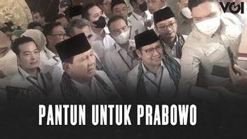 VIDEO: Daftar ke KPU, Muhaimin Iskandar Kasih Pantun untuk Prabowo