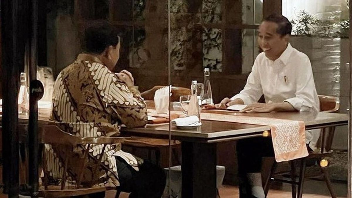 Observer Of The Value Of Prabowo's Meeting - Jokowi Ahead Of The Debate Of Presidential Candidates Causes Perceptions Of Government Support
