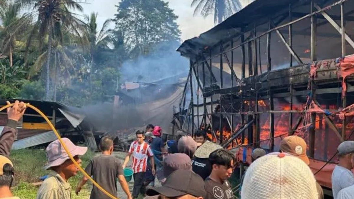 8 Thousand Dead Chickens Roasted As A Result Of A Fire In Kolaka