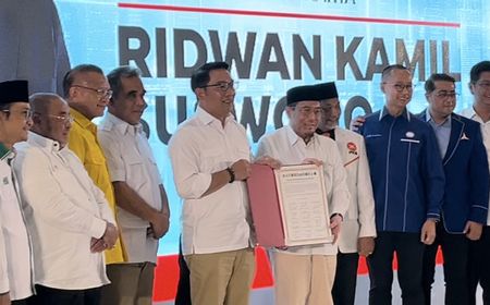 Dari 3 Survei, Elektabilitas Ridwan Kamil-Suswono Masih Tertinggi 