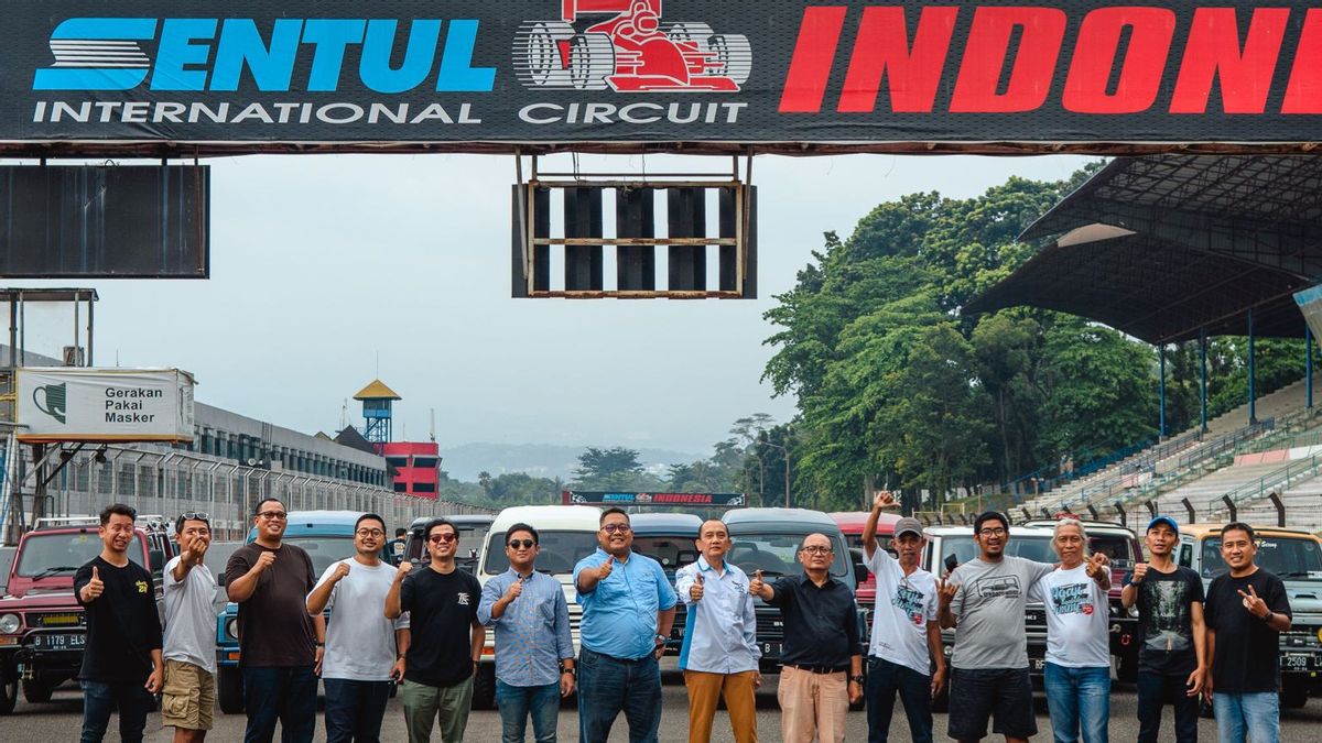 Remembering The Services Of The IOF Founder, Jimny's Car Is Ready To Create A Record At Sentul International Circuit