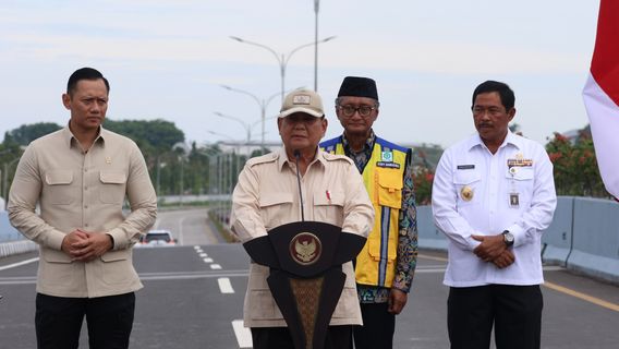 Resmikan Flyover Madukoro, Prabowo Ingatkan Pembangunan Infrastruktur Harus Sesuai Spesifikasi