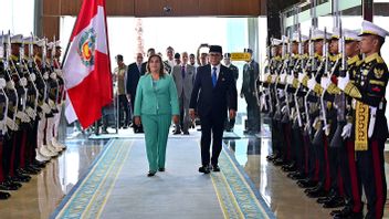  Kunjungan Kenegaraan, Presiden Peru Dina Boluarte Tiba di Indonesia 