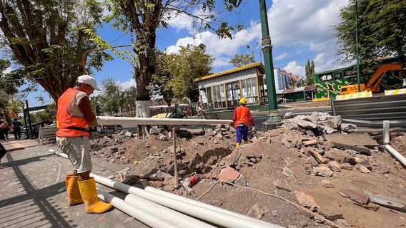 Revitalisasi Pedestrian Senopati Yogyakarta Capai 70 Persen