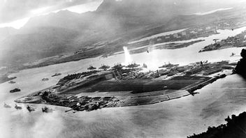 珍珠港事件发生后，美国击败了日本的战鼓