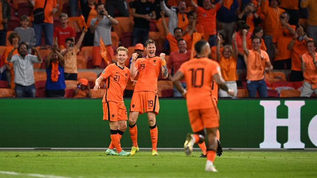 <i>Preview</i> Euro 2020, Makedonia Utara Vs Belanda: Frank de Boer Evaluasi Skema 3-5-2