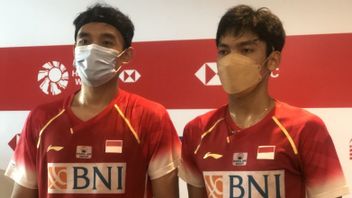 Defeating Compatriots In The First Round Of Indonesia Open 2021, Bagas/Fikri: We Play More Patiently