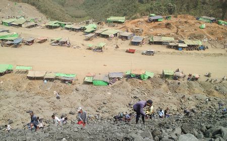 Tanah Longsor di Tambang Giok Myanmar, Puluhan Orang Dikhawatirkan Hilang Tersapu Limbah ke Danau