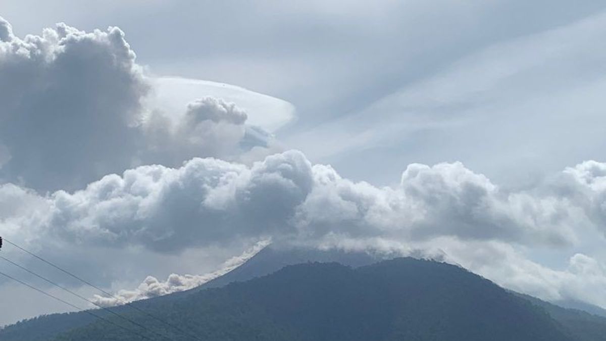 驾驶者被要求预测Lewotobi火山爆发的热云,PVMBG Lalin工程建议