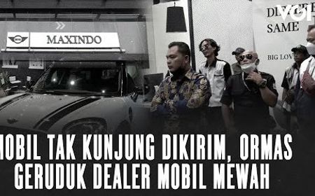 VIDEO: Beli Mobil Mewah Rp1 Miliar Tak Diantar, Ketua Ormas Geruduk Dealer Mobil