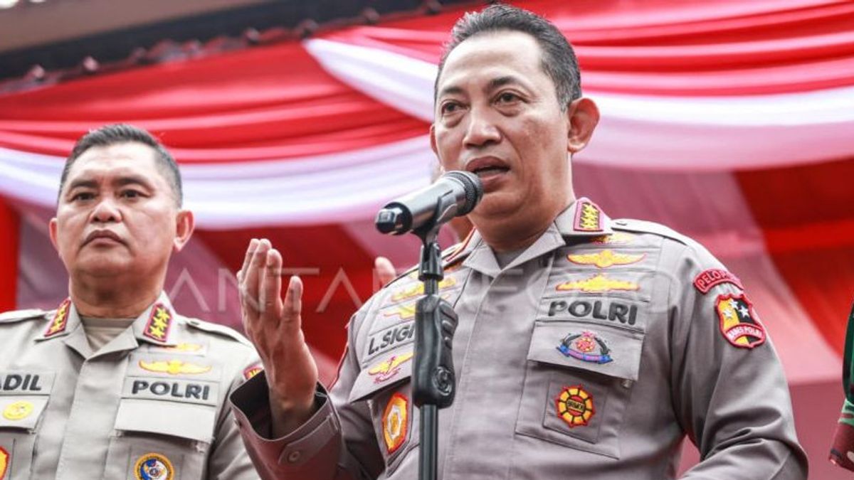 Kapolri: Dugaan Pemerasan SYL oleh Pimpinan KPK Ditangani Cermat dan Hati-hati