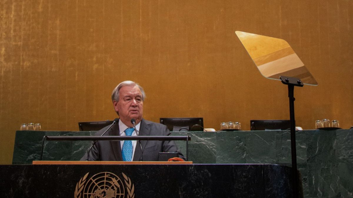 الأمين العام للأمم المتحدة: مبادئ الأمم المتحدة تحت الضغط، والقانون الدولي يطغى عليه
