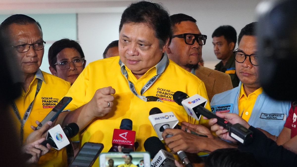 Airlangga Hartarto Targets Golkar To Win 20 Percent Of Votes And Wins Prabowo-Gibran