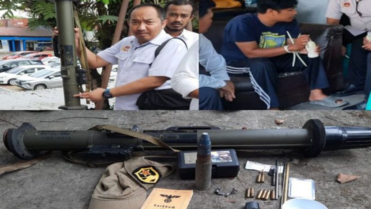 Banjarbaru Police Reveals Delivery Of Firearms Types Of Bazoka Via Syamsudin Noor Airport