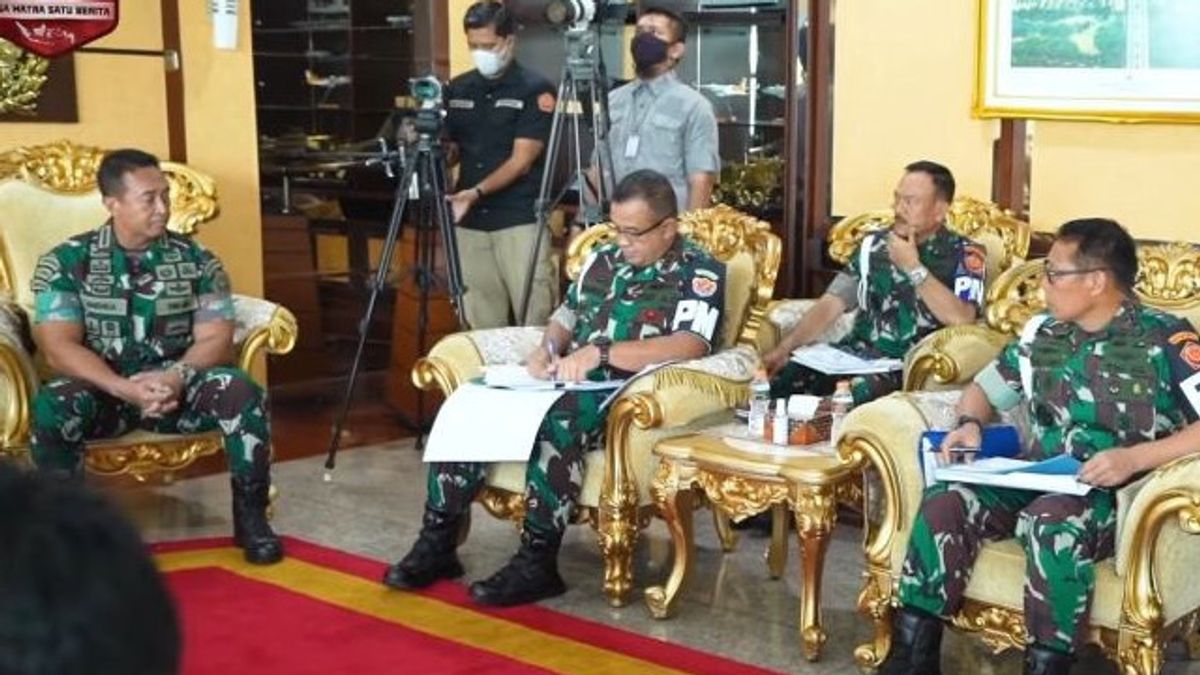 Regarding TNI Soldiers Who Break The Law, Commander Andika Reaffirms Not To Be Indiscriminate