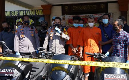 Komplotan Curanmor Spesialis Motor NMAX di Bali Ditangkap, 15 Motor Dicuri