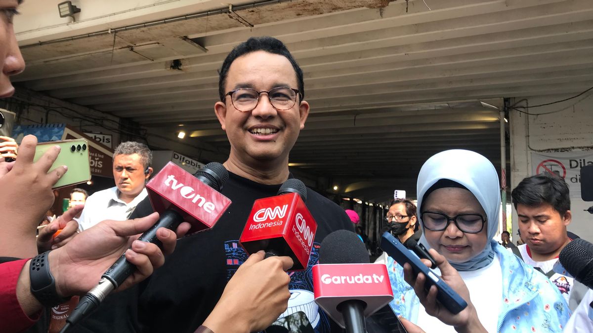 Anies' Relaxed Response To KIM Plus's Discourse: I Am The Flow Of Aja