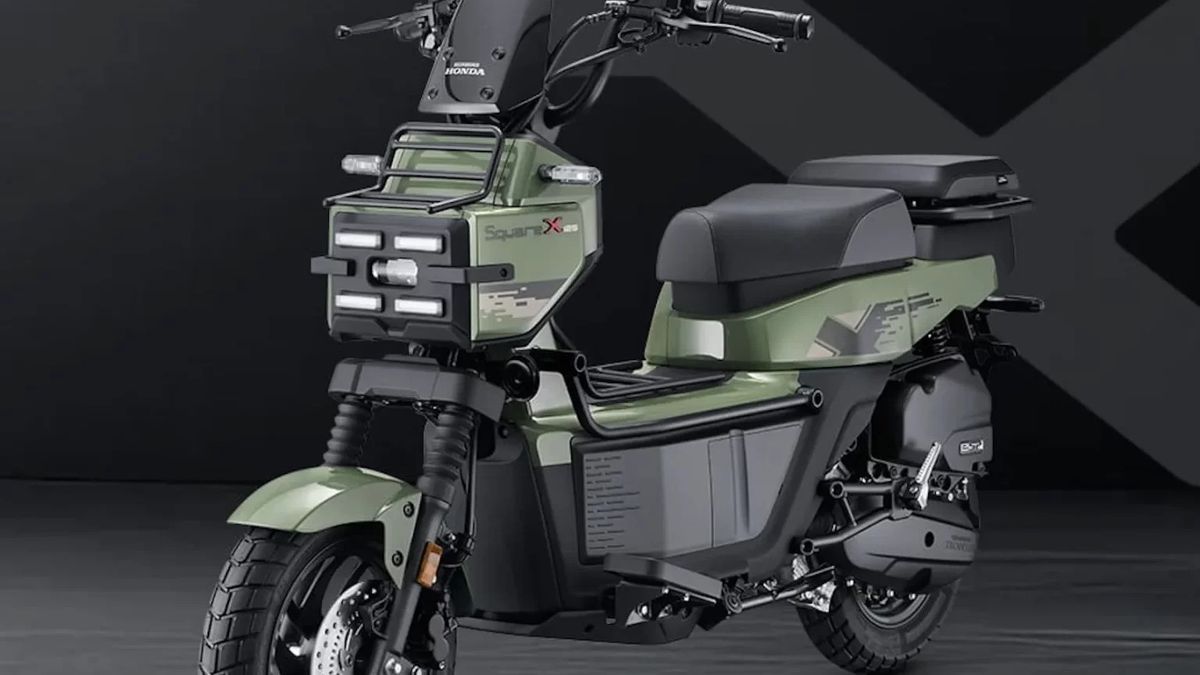 Anti Mainstream, Honda Square X125 Tampil Kotak dan Fungsional