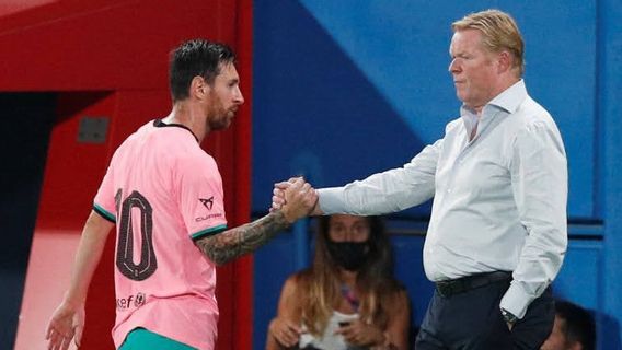 Tak Setuju dengan Klaim Setien, Koeman Bantah Messi Susah Diatur