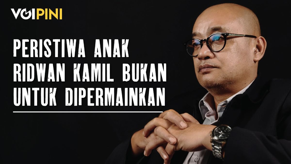 VIDEO VOIpini: Peristiwa Anak Ridwan Kamil Bukan untuk Dipermainkan