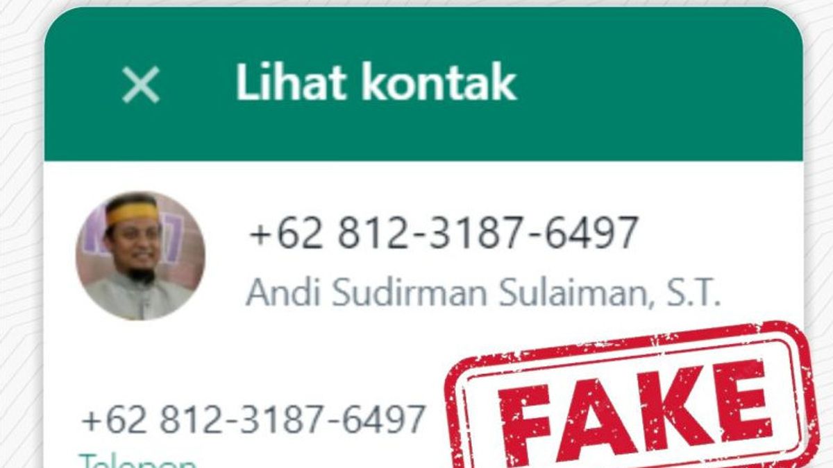 Watch Out For Catut Fraud The Name Of The Governor Of Marak In South Sulawesi