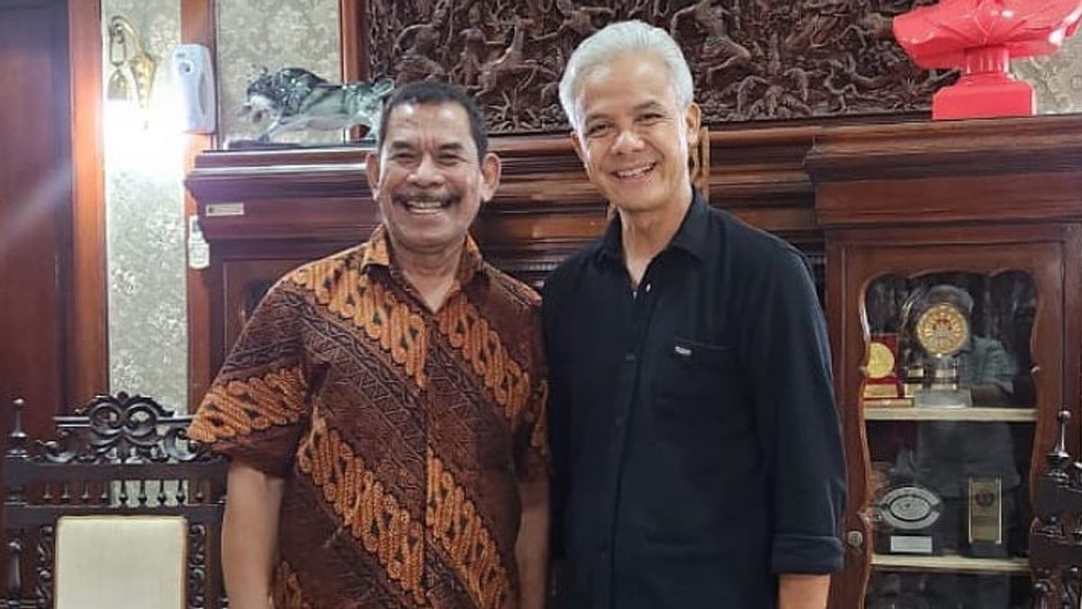 Meeting Volunteers, Ganjar Pranowo Gives Appreciation And Encouragement