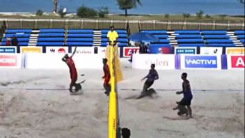 Congratulations! Indonesian Men's Beach Volleyball Team Bears Second Victory